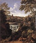 Falls Canvas Paintings - The Falls of Tivoli